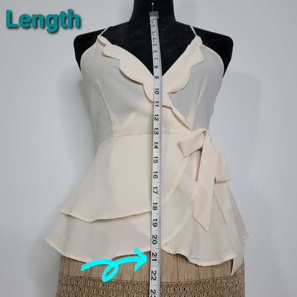 MONTEAU Blouse in Beige - Picture 7 of 13